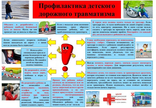 Профилактика случаев травматизма и гибели детей в результате ДТП